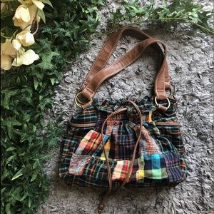 Patterned Shoulder Purse